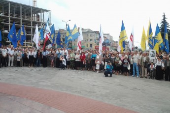 У Луцьку відбулося Народне Віче на захист української мови