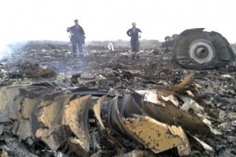 З'явилося відео з місця падіння Боїнг-777