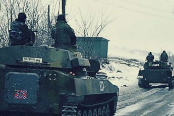 В Іловайськ прибув ешелон військових та збройної техніки із Росії