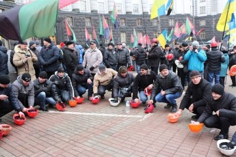 Волинські шахтарі відклали похід на Київ