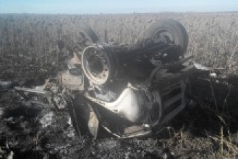 Біля Попасної на фугасі підірвався військовий автомобіль: четверо загиблих