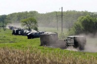 На кордоні з Україною зафіксували чергову колону російської військової техніки ФОТО