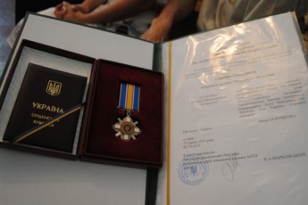 Героя з Волині посмертно нагородили «За мужність» ФОТО