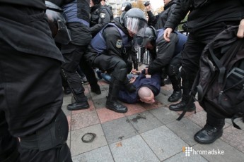 Поліція затримала одного з керівників «Національного корпусу» перед Радою