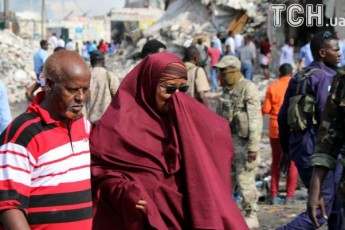 Кількість загиблих від вибуху у Сомалі зросла майже вдесятеро