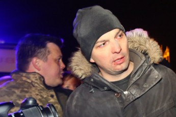 Депутат Єгор Соболєв побився з учасником протесту під ВР