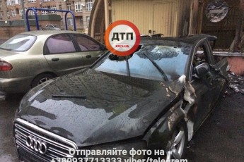 У Києві вибухнуло авто водія екс-міністра інфраструктури Андрія Пивоварського