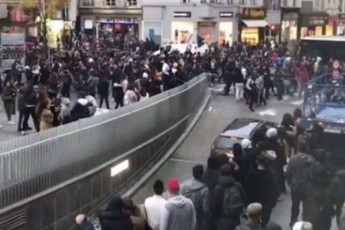Масові заворушення в Брюсселі: в центр стягують спецназ