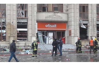 У центрі Баку стався вибух, є постраждалі