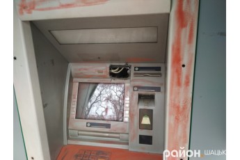 На Волині горе-злодії хотіли пограбувати банкомат