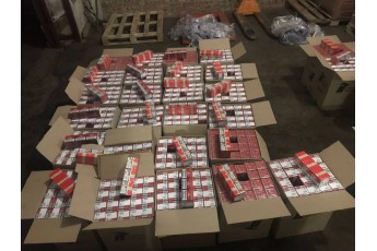 На Волині знайшли 30 тисяч пачок контрафактних цигарок