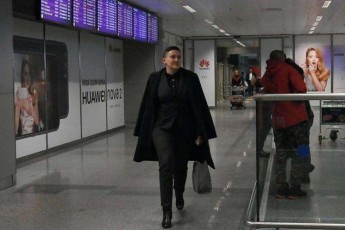 Савченко прилетіла до України на допит СБУ
