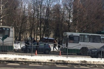 ДТП у Луцьку: тролейбус в'їхав в 