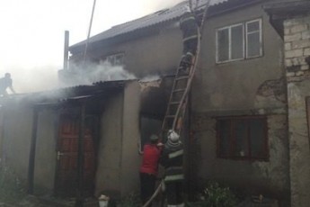Пожежа знищила будинок на Волині
