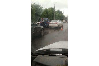 У Луцьку трапилась ДТП за участю трьох авто