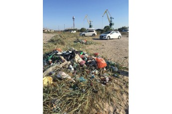 Узбережжя окупованого Криму заполонили гори сміття