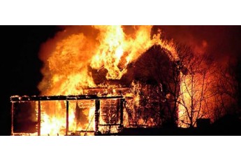 Вогонь знищив будівлю 73-річного волинянина