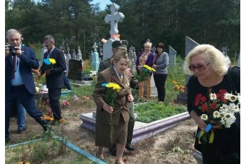На Волині вшанували українців, загиблих в етнічному протистоянні на хуторі Абісінія