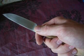 Неповнолітній вдарив себе ножем на очах у матері на Харківщині