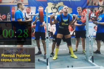 Пауерліфтер з Волині встановив два рекорди України