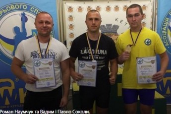Волиняни вибороли 4 медалі на Всеукраїнських змаганнях із гирьового спорту