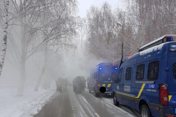 Волинські поліцейські беруть участь у спецнавчаннях під Києвом