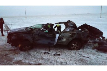 Від машини залишилася купа металу: сталася моторошна аварія із загиблими (фото)