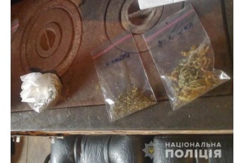 На Волині поліція знайшла пакетики з марихуаною на квартирі у чоловіка (фото)