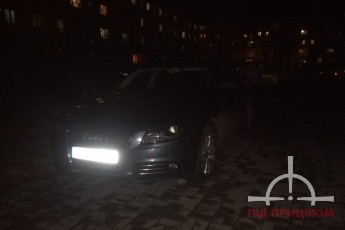 Авто кинув у дворах: у Луцьку затримували п'яного водія (Фото)