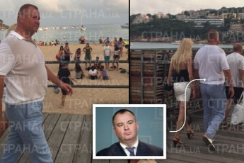 Замість допитів у НАБУ: скандальний Гладковський-Свинарчук відпочиває в Іспанії з таємничою блондинкою (фото, відео)
