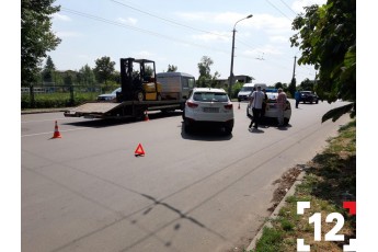 У Луцьку – аварія: обидва автомобілі отримали ушкодження (фото)