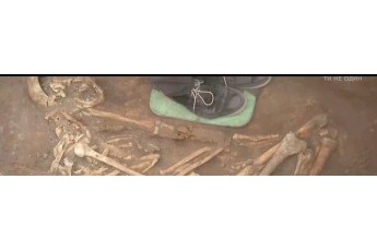 Унікальна знахідка: під час ремонту траси знайшли поховальну камеру з рештками людей, часів біблійного Мойсея