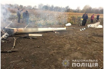 На Полтавщині розбився вертоліт: загинув пілот – ексміністр аграрної політики Кутовий