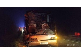 Волинянин спричинив смертельну аварію із пасажирським автобусом (відео)