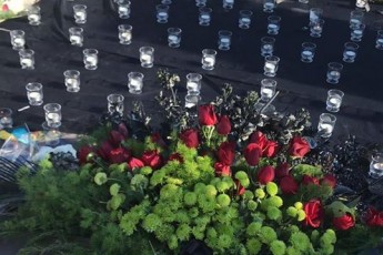 На місці авіакатастрофи літака МАУ відбулася церемонія прощання із загиблими (фото)