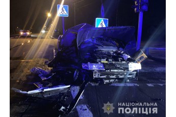 Автомобіль розбитий вщент: на трасі Київ-Ковель 