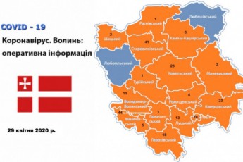 Де та скільки зафіксували нових випадків зараження коронавірусом на Волині