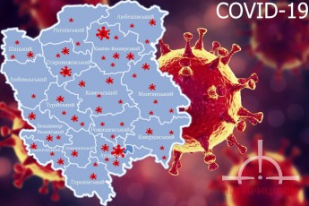 На Волині 635 людей заражених коронавірусом: де зафіксували нові випадки інфікування