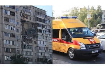 У київській багатоповерхівці стався потужний вибух, є загиблі (фото/відео)