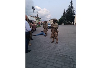 Луцький терорист здався (відео)