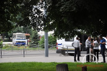 Через захоплення автобуса у Луцьку встановили блокпост у прикордонній області