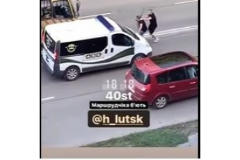 Повідомили версію жорстокого побиття водія маршрутки у Луцьку