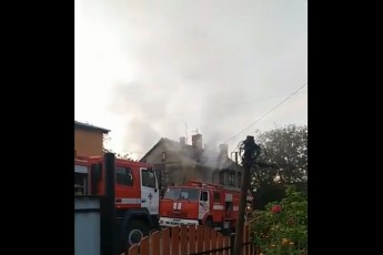 У місті на Волині в пожежі згоріла людина (відео)