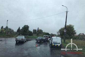 У селі під Луцьком зіткнулися два автомобілі
