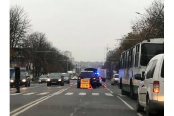 У Луцьку – аварія за участі двох автомобілів