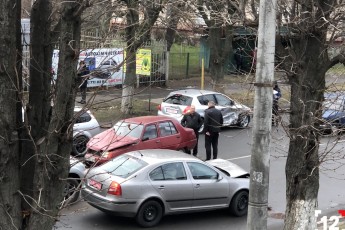 У Луцьку – подвійна аварія (фото)