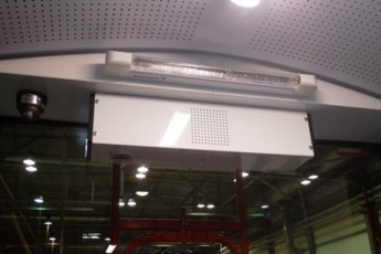 В тролейбусі у Луцьку встановили пристрій для знезараження повітря (фото)