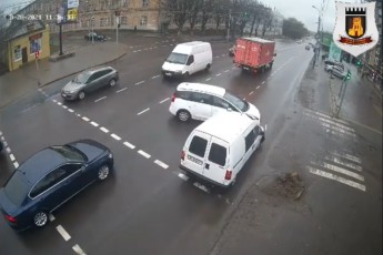 У Луцьку – аварія за участі двох автомобілів (відео)