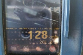 На Волині затримали водіїв, які їхали зі швидкістю понад 120 км/год (фото)