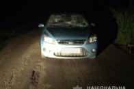 Поблизу Луцька п'яний таксист збив двох пішоходів (відео)